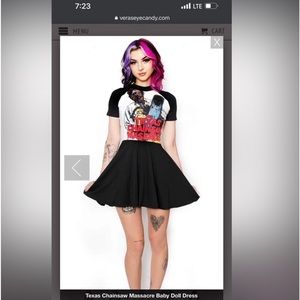 Texas Chainsaw Massacre baby doll dress